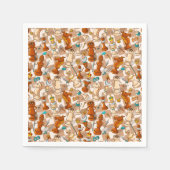 Serviette En Papier bataille d'échecs (Devant)