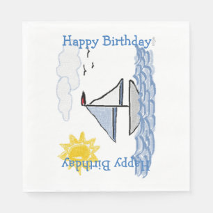 Serviette En Papier Bateau