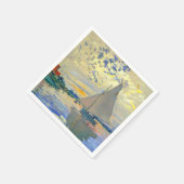 Serviette En Papier Bateau Monet au Petit-Gennevilliers (Coin)