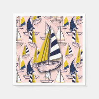 Bateaux à voile bleu marine