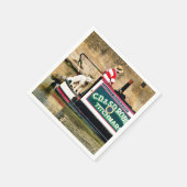 SERVIETTE EN PAPIER BATEAUX CANAL UK (Coin)