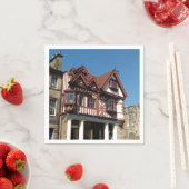 Serviette En Papier Bâtiment en chêne Tudor, Edimbourg, Ecosse (En situation)