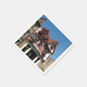 Serviette En Papier Bâtiment en chêne Tudor, Edimbourg, Ecosse (Coin)