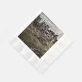 Serviette En Papier Bâtiments abandonnés | Destruction post-apocalypse (Coin)