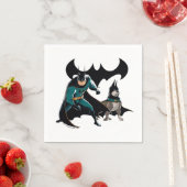 Serviette En Papier Batman & Ace (En situation)