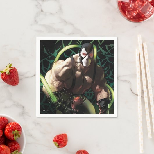 Serviette En Papier Batman Bane Bat Swarm Illustration (En situation)