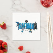 Serviette En Papier Batman Legends Forever Graphic (En situation)