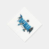 Serviette En Papier Batman Legends Forever Graphic (Coin)