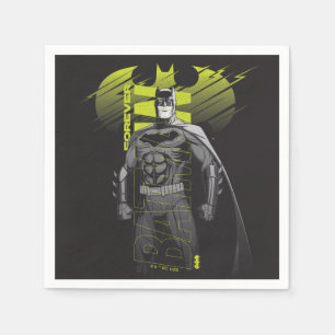 Serviette En Papier Batman Power Up Caractère Art