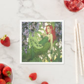 Serviette En Papier Batman Rebirth Poison Ivy Cover Illustration (En situation)