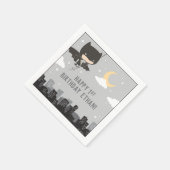 Serviette En Papier Batman Super Hero premier anniversaire Napkins (Coin)