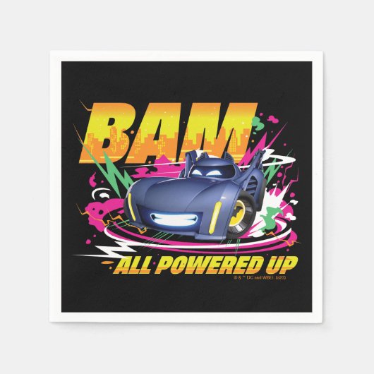 Serviette En Papier Batwheel™ Bam - Tous optimisés (Devant)
