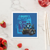 Serviette En Papier Batwheel™ Buff - Le Camion Bat (En situation)