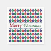 Serviette En Papier Bauble Motif Noël (Devant)