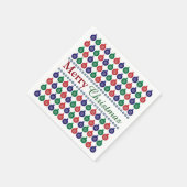 Serviette En Papier Bauble Motif Noël (Coin)