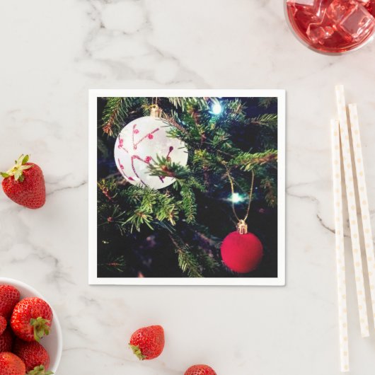 Serviette En Papier Baubles (En situation)