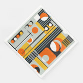 Serviette En Papier Bauhaus Conception géométrique 01 Parfait Pour (Coin)