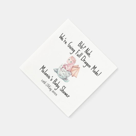 Serviette En Papier Bavoirs? Non, on va en mode dragon ! (Coin)