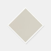 Serviette En Papier Bbeige gris clair (Coin)