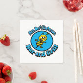 Serviette En Papier BBQ Bar et Grill Ben Bees (En situation)