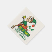 Serviette En Papier Be Good Says Christmas Elfe (Coin)