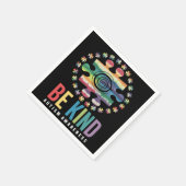 Serviette En Papier Be Kind Sensibilisation sur l'autisme Conception c (Coin)