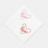 SERVIETTE EN PAPIER BE MINE (Coin)