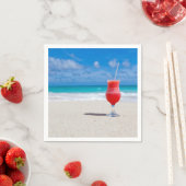Serviette En Papier Beach Cheer (En situation)