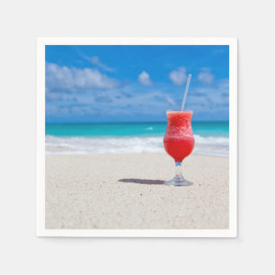 Serviette En Papier Beach Cheer
