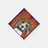 Serviette En Papier Beagle (Coin)