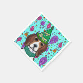 SERVIETTE EN PAPIER BEAGLE (Coin)