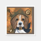 Serviette En Papier Beagle (Devant)