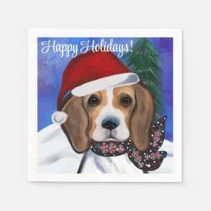 Serviette En Papier Beagle