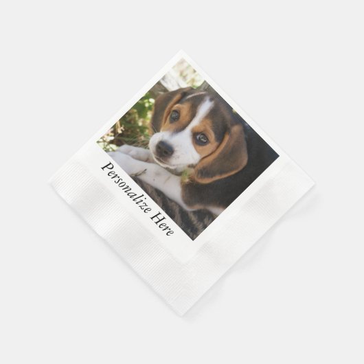 Serviette En Papier Beagles chiots (Coin)