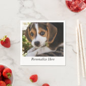 Serviette En Papier Beagles chiots (En situation)