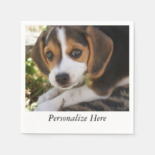 Serviette En Papier Beagles chiots