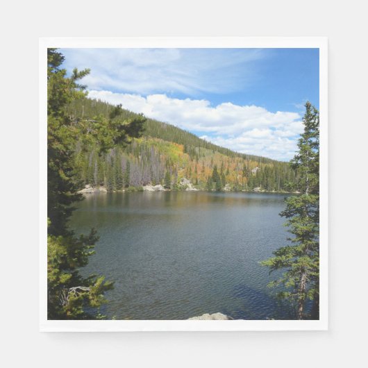 Serviette En Papier Bear Lake au parc national Rocky Mountain (Devant)
