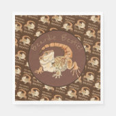 Serviette En Papier Beardie Bestie ! (Devant)