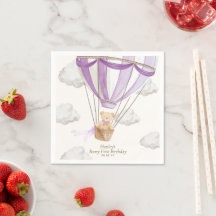 Béary Premier anniversaire Teddy Bear Hot Air Ball