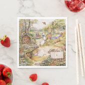 Serviette En Papier Beatrix Potter Cute Peter et ses amis (En situation)