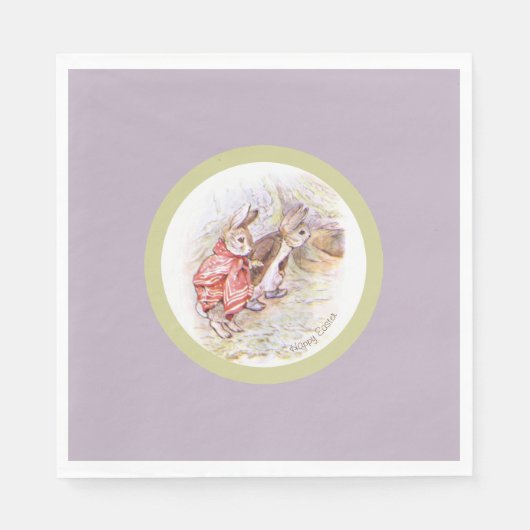 Serviette En Papier Beatrix Potter Peter Rabbit Papier serviettes (Devant)