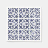 Serviette En Papier Beau Azulejos Napkin (Devant)