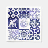 Serviette En Papier Beau Azulejos Napkin (Devant)