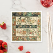 Serviette En Papier Beau Botanique (En situation)