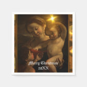 Serviette En Papier Beau Jésus (Devant)