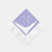 Serviette En Papier Beau Mariage Gown, Fête des mariées, (Coin)