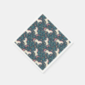 Serviette En Papier Beau Motif de licorne magique (Coin)