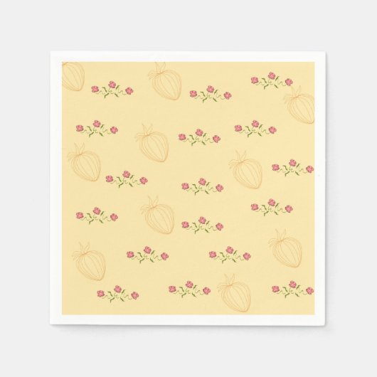 Serviette En Papier Beau papier  (Devant)