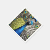 Serviette En Papier Beau Peacock (Coin)