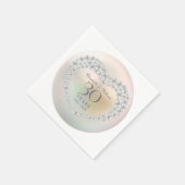 Serviette En Papier Beau Pearl 30e anniversaire de Mariage (Coin)